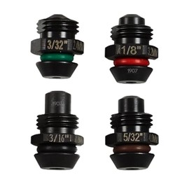 (4 of Pack) 48-54-0100 M12 Rivet Tool Retention Nose Fits For Milwaukee 2550 M12 Rivet Tool - Mandrel Sizes 3/32, 1/8, 5/32, 3/16 inch