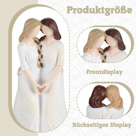 Sister Gift Willow Tree Figures, Willow Tree Angel, Creative Birthday Gifts for Girlfriends, Gift Ideas Sisters Figures