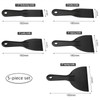 Plastic Spatula Set 5 Pieces, Wallpaper Scraper Tool, Wall Filler