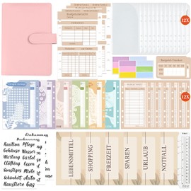 Budget Planner German, Budget Planner German, Household Book Budget Binder A6, Money Organiser, Budget Planner German Challenges