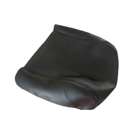 HandMade 2015-2019 Ford F150 Lariat NEW LEATHER Black Center Console Lid Cover