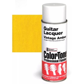 ColorTone Tinted Aerosol Guitar Lacquer, Vintage Amber