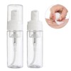 VASANA 3Pcs 100ML 3.4oz Clear Plastic Foaming Soap Dispenser Refillable