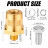 2 Packs Battery Terminal Connectors Set, Battery Post Terminals Battery