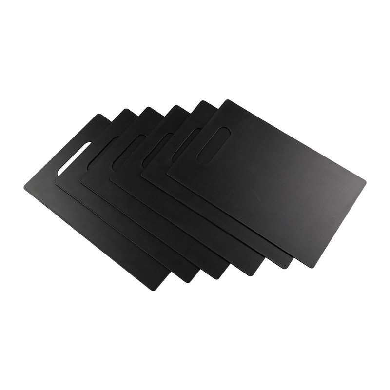 Yarebest Rectangular Chopping Board, Kitchen Plastic Cutting Board, Set of