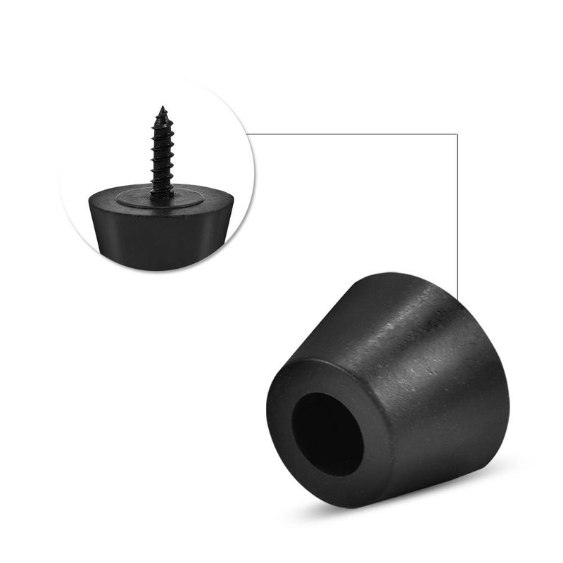 143 Pack of 8 30 x 20 mm rubber feet,