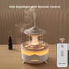 UFO Rain Humidifier - Remote Controlled Diffuser with LED Night