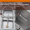 110V chocolate tempering machine,Cheese melting machine,9 Lbs 2 Tanks Chocolate