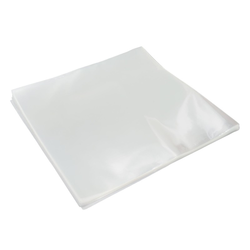 50Pcs Vinyl Record Sleeves OPP Plastic Resealable Non Adhesive Outer