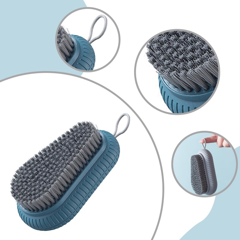 CLKE 2Piece Nail Brush, Heavy Duty Nail Cleaning Brushes for