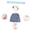 LIFKOME 1Pc High Waist Nappy Skirt for Adorable Potty Training