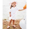 RuffleButts® - Vestido de playa con capucha para bebés y