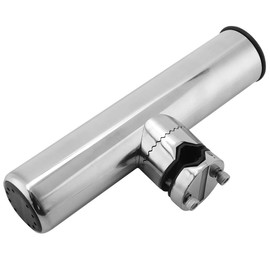 BOROCO Rod Holder for Boat, Stainless Steel Boat on Fishing Rod Holder Accessories for Rails 1 to 1-1/4