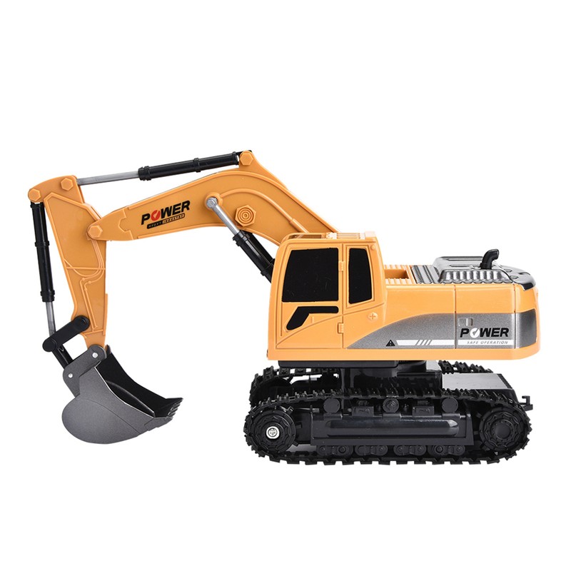 258‑1 6 Channels Remote Control Excavator Truck 1/24 Scale RC
