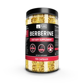 Pure Original Ingredients Berberine (730 Capsules) No Magnesium Or Rice Fillers, Always Pure, Lab Verified