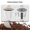 Reusable K Cups and Coffee Pods,Universal Stainless Steel K Cups