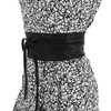 Fashiongen Women's Waist Belt Wide Obi Belt MICA (Ceinture Mica)