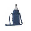 Travelon Unisex's Insulated Water Bottle Tote Crossbody, Navy, One Size