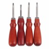 4 Pcs Leather Edger Leather Edge Chamfering Knife Sharpener Hand