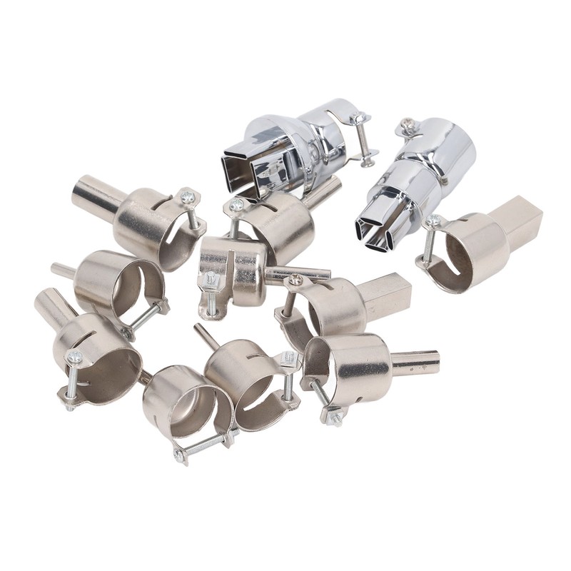 12Pcs Hot Air Gun Nozzle with Locking Screw Heat Gun