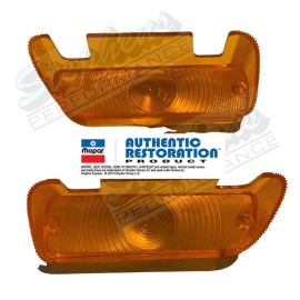 Mopar 1968-1969 Mopar Plymouth Park Lamp Lens w/o Gasket Belvedere/Satellite/GTX/RR