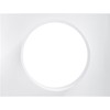 Vent Systems 6" Inch White Plastic Duct Connector Male-Fit Flange