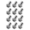Dracaena.io 12 Pack of G1/4" Thread to 3/8" Barb Fitting