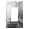 LIDER Decorator Wall Plate, Impact Resistant, Plexiglass, Reflective Finish, Modern