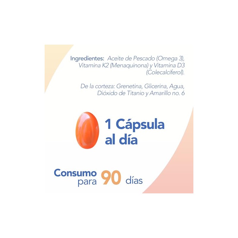 D3 + K2 | Natgel Vitaminas D3 + K2 y