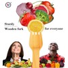 TradeProvider® Disposable Forks, Wooden Cutlery, Fondue Forks, Dinner Forks, Cheese