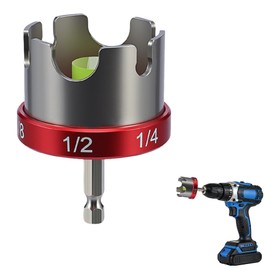 QZAVIRE Nut Spinning Drill Attachment for Fast Nut and Bolt Removal, Nuts Remover Bolt Extractor Tool Aluminium Alloy Hex Shank Nuts Driver for 1/4" 3/8" 1/2" Threaded Rod