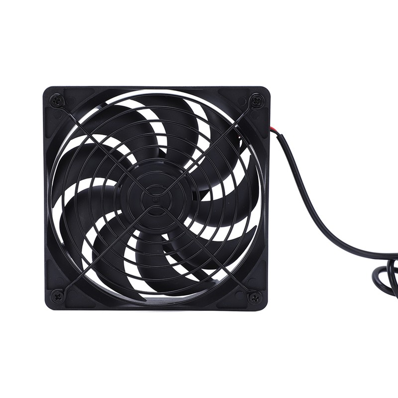 Solar Panel Fan Dual Exhaust Fans Air Ventilation Heat Dissipation
