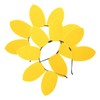 Toyvian 2 cerchietti per capelli a forma di girasole, petalo,