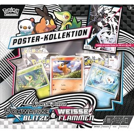 Pokémon - Trading Card Game: Poster Collection Einall (3 Holographic Promo Cards & 4 Booster Packs)