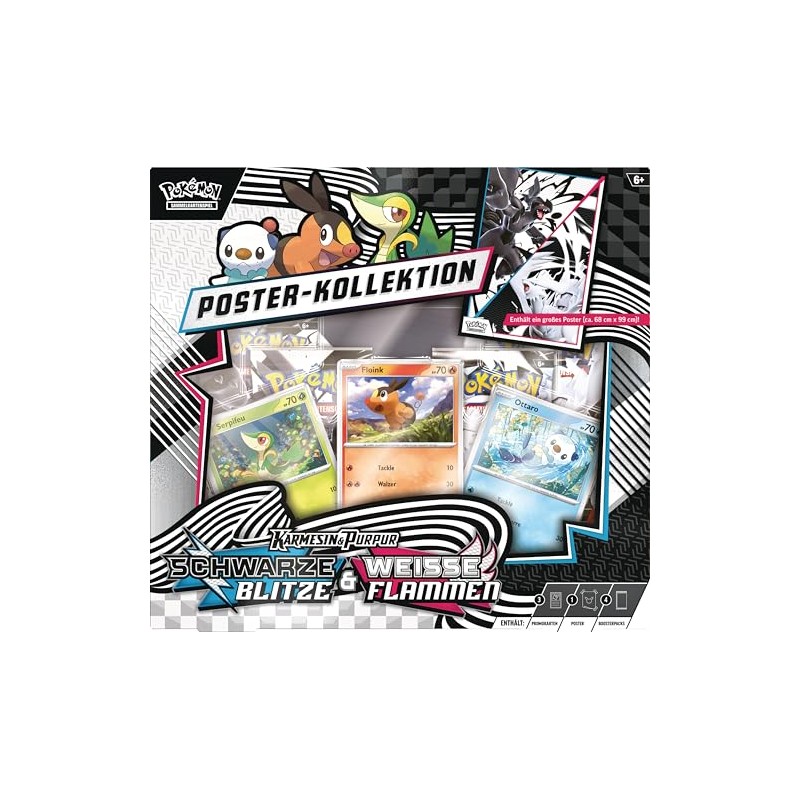 Pokémon - Trading Card Game: Poster Collection Einall (3 Holographic