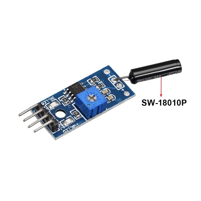 uxcell High Sensitive Vibration Switch Sensor Module SW-18010P Normally Open