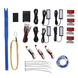 Amon Online Limited Estima FB003 LED Footlight Kit, For Front and Rear Seats, Blue