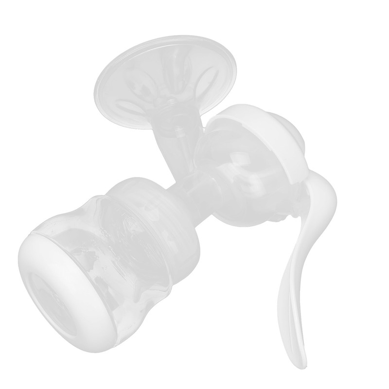 Portable Manual Breast Pump Single Hand Breast Pump Plastic Breastfeeding