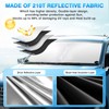 KUST Custom Fit Windshield Sun Shade for 2024 2025 Hyundai