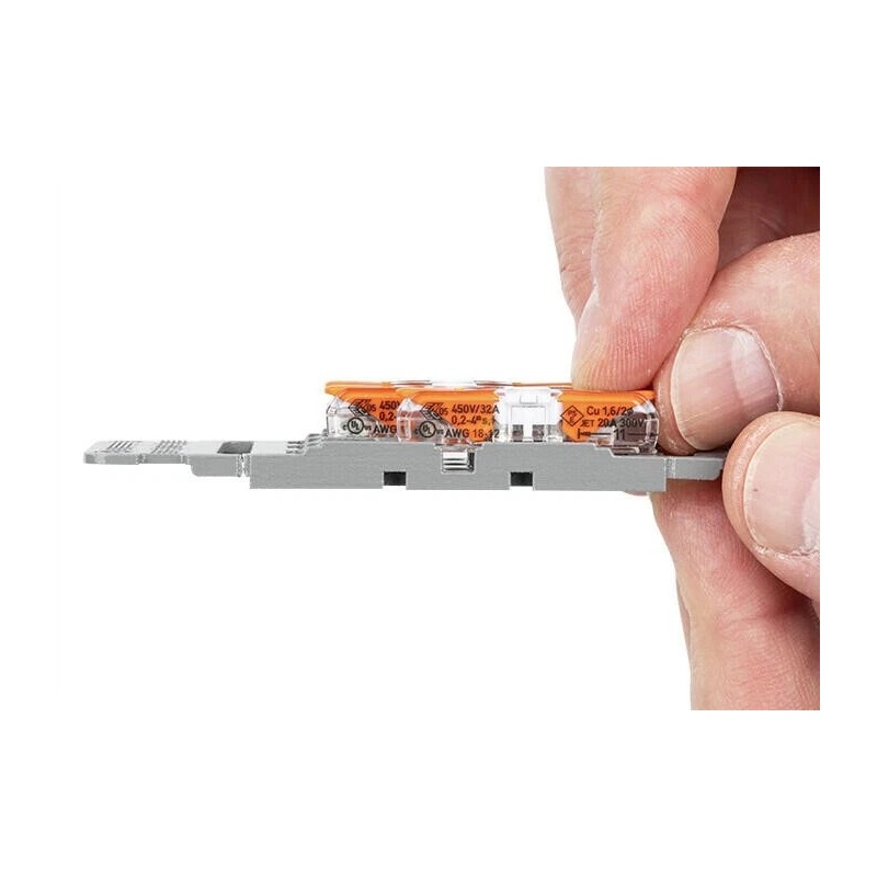 ITDsales WAGO Lever Nuts 221-2401 Inline Splicing Connectors with Case