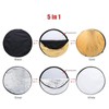 5 in 1 Photography Light Reflector Collapsible Lighting Round Reflector