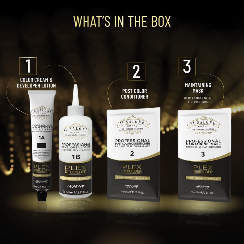 Alfaparf Milano Il Salone Plex Rebuilder Colour Kit 7.0 Blonde