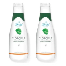 2 Pack Clorofila Líquida Concentrada Para Limpiar El Cuerpo                                                                                           