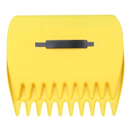 1 Pair Lawn Claws, Garden and Yard Leaf Grabber Hand Rakes, Sturdy Ergonomic Grip Lawns and Garden Clean Up Multiple Use for Leaves, Lawn Debris and Trash Pick Up Easy Use(Yellow)