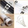 Boxonly Pipe Strap Clamp for Fixing Pipes Stainless Steel Saddle