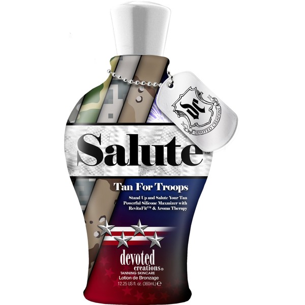 Salute, Tan For Troops - 12.25 fl oz