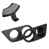 2pcs Fog Covers Front Visor Light Covers for Double Hole