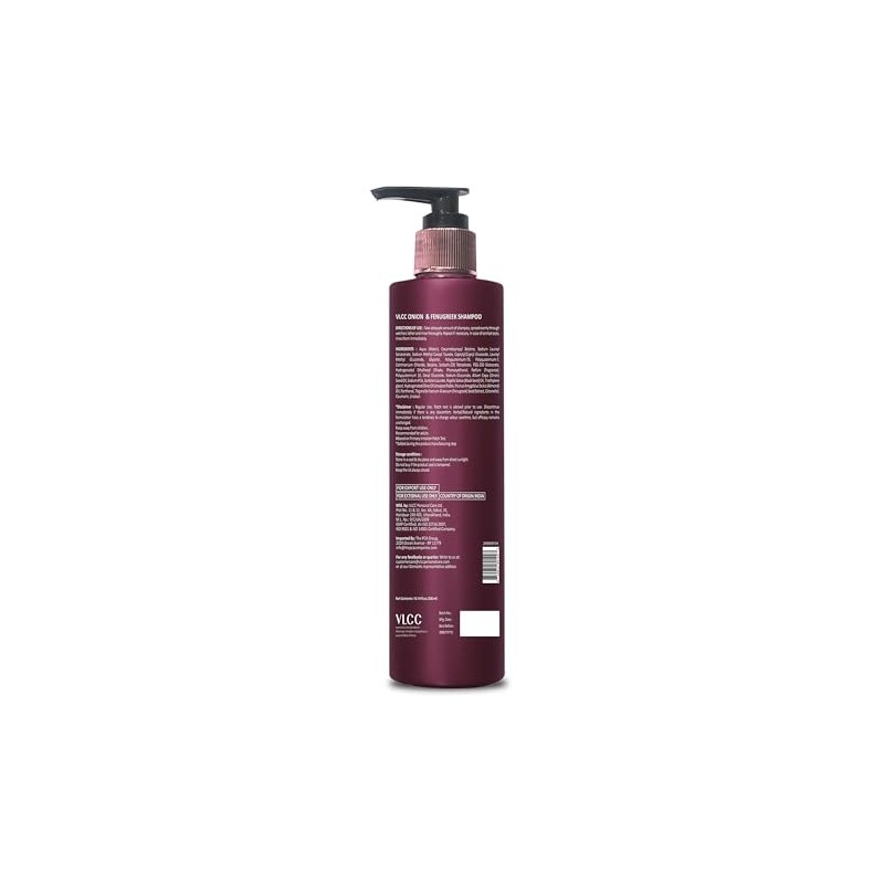 VLCC Champú de Cebolla y Fenogreco - Champú para Mujeres