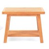 FurnitureOutlet New Grade A Teak Wood Bath Stool Or Side