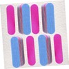 Mikinona 300pcs Mini Nail File Double-sided Sanding Block Nail Buffer